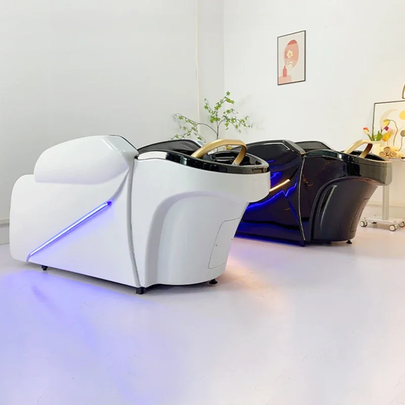 Fumigation Luxury Shampoo Bed Recliner Intelligence Electric Thai Massage Bed Spa Barber Shop Dedicated Cadeira Furniture XR50XF