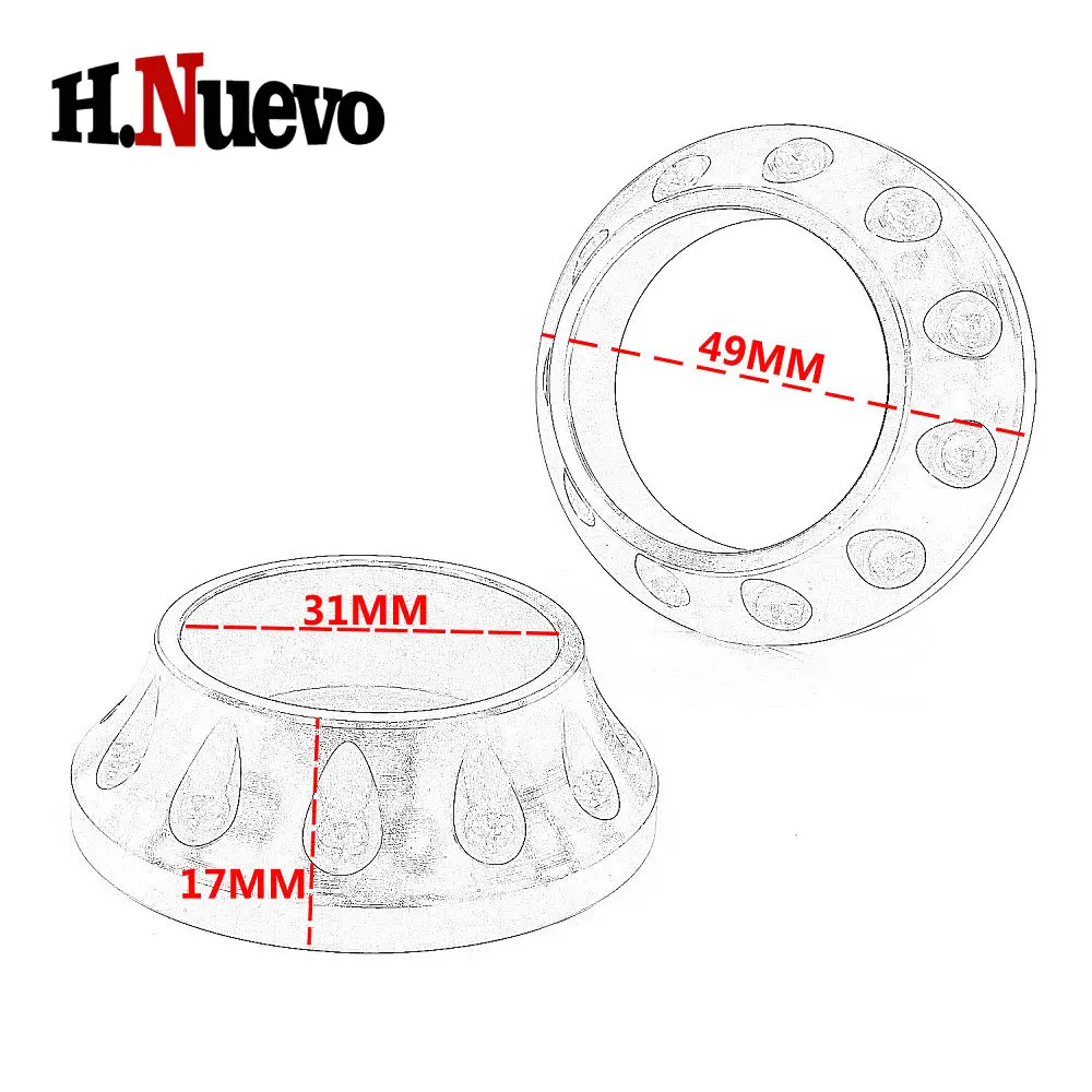 Motorcycle Handle CNC Aluminum Connection Cover Handlebar Grips Decorative For Vespa GTS125 GTS250 GTS300