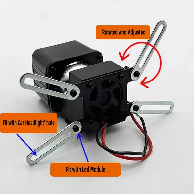 SANVI 1 Set Universal Fitting Braket Frame for Led Module Easy Installation Plug And Play Car Motorcycle Retrofit Auto Parts