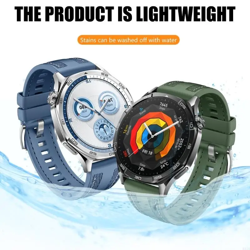 R91A Wrist Strap Quick Release Wristband Strap Sweatproof Bracelet Smartwatch Belt