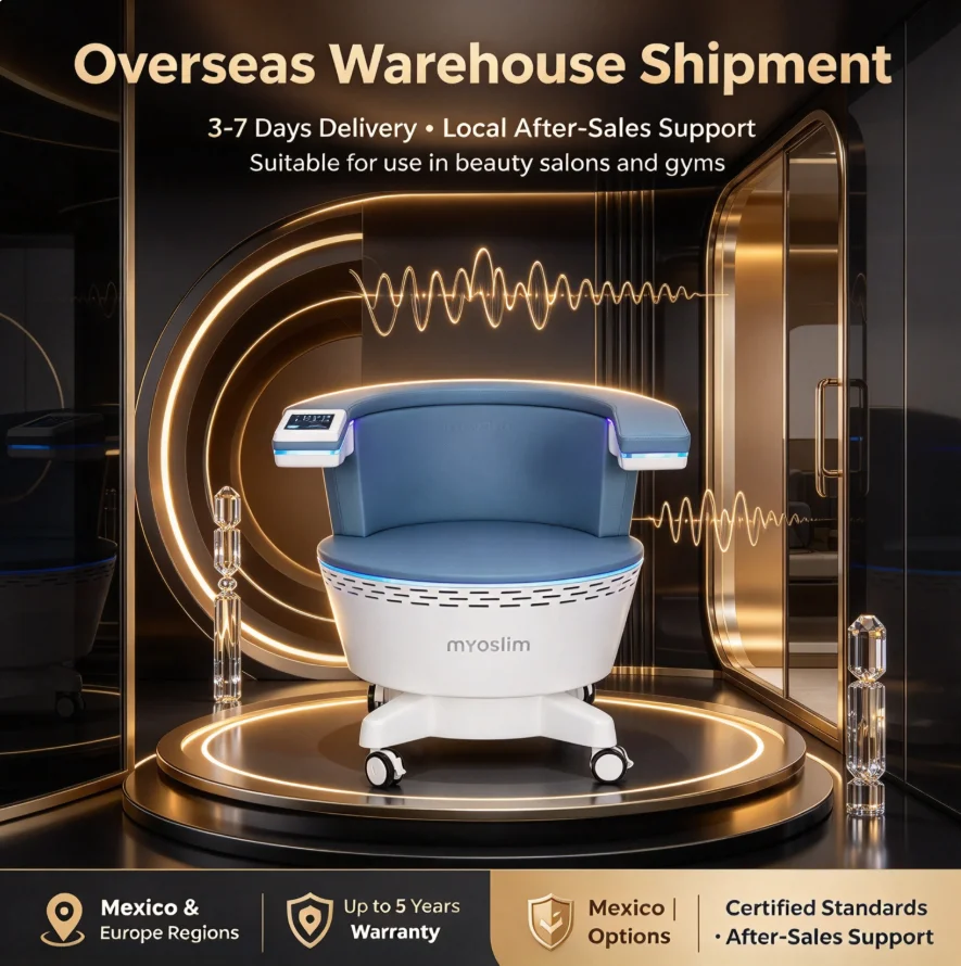 EMS Pelvic Muscle Stimulator Electromagnetic Pelvic Floor Chair for Postpartum Recovery Incontinence Men and Women