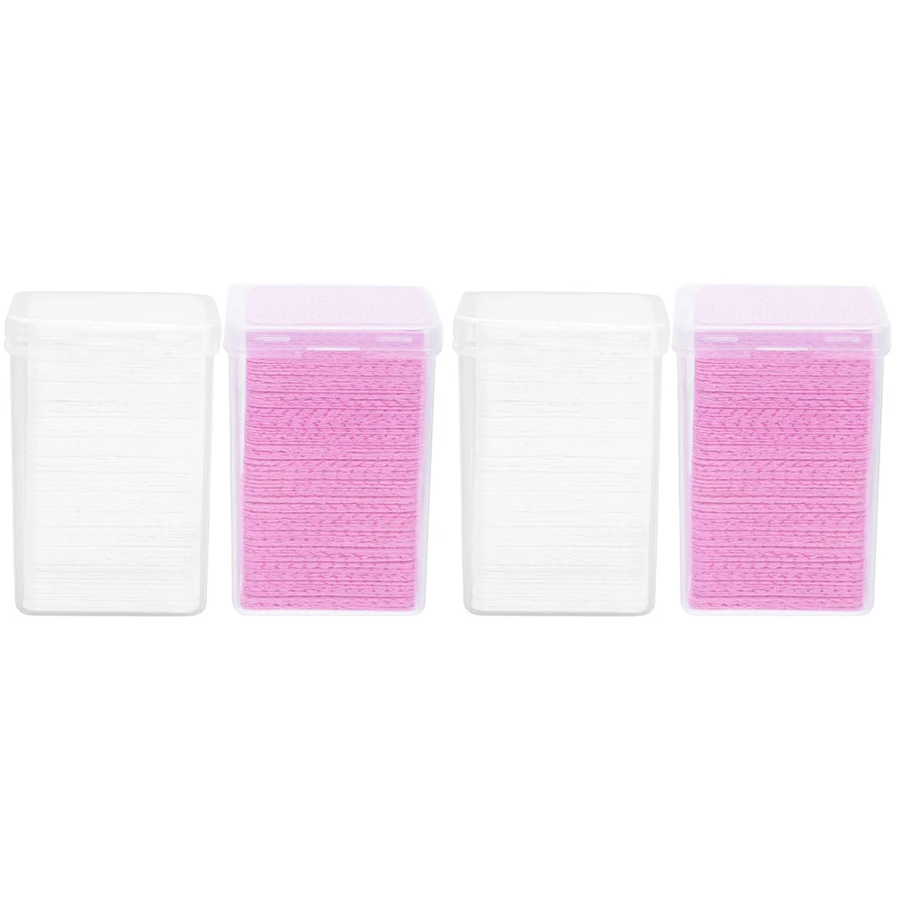 800 قطعة صالون الغراء تنظيف ورقة لوحة قطن أدوات ماكياج الأنظف غير الألياف تساقط مناديل تنظيف وسادة صالون مزيل الصمغ #3