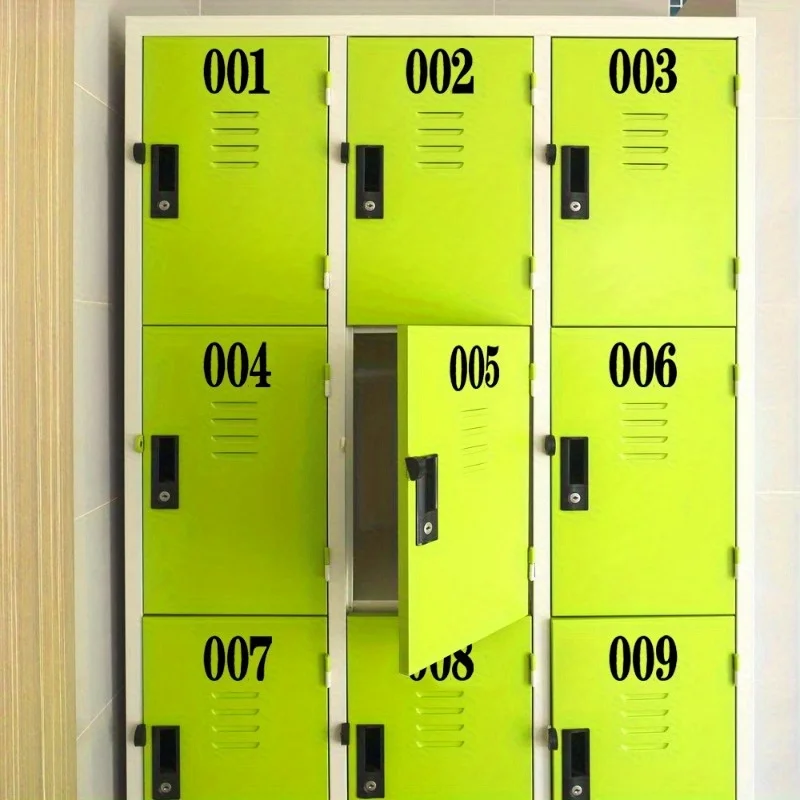 Digital stickers, mailbox stickers, and waterproof digital labels are used to mark house numbers and home office address numbers