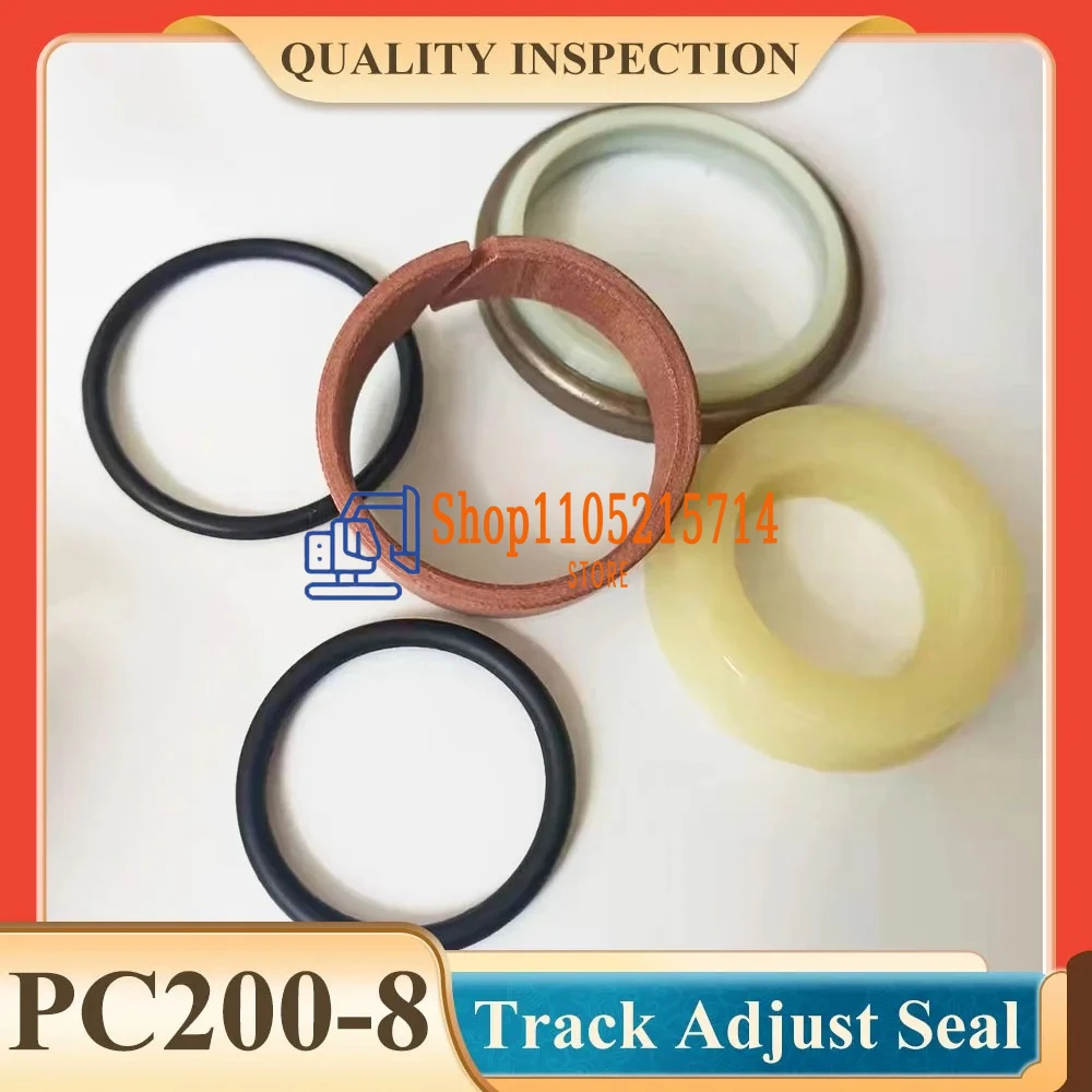 

Комплект уплотнений цилиндра регулятора гусеницы экскаватора, комплекты уплотнений для регулировки цепи высокого качества PC200-6 PC200-7 PC200-8