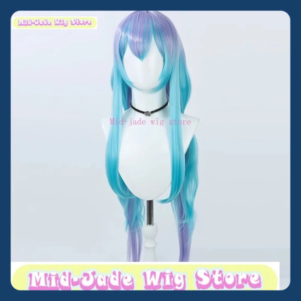 Wig Mid-Jed Toko Path To Nowhere Hamel Wig Cosplay Permainan Anime Wig Sintetis Pesta Halloween Bermain Peran