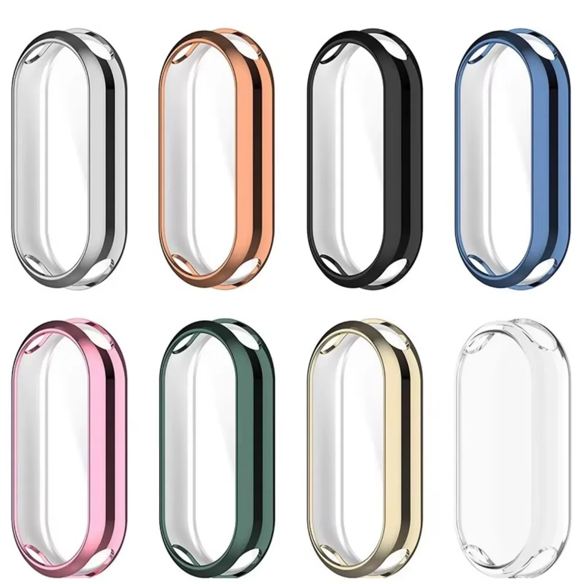 Full Cover Silicone TPU Case Glass For Xiaomi Mi Band 9 Smartwatch Screen Protector For Xiaomi Mi Band9 Miband9 Cover Shell image 6