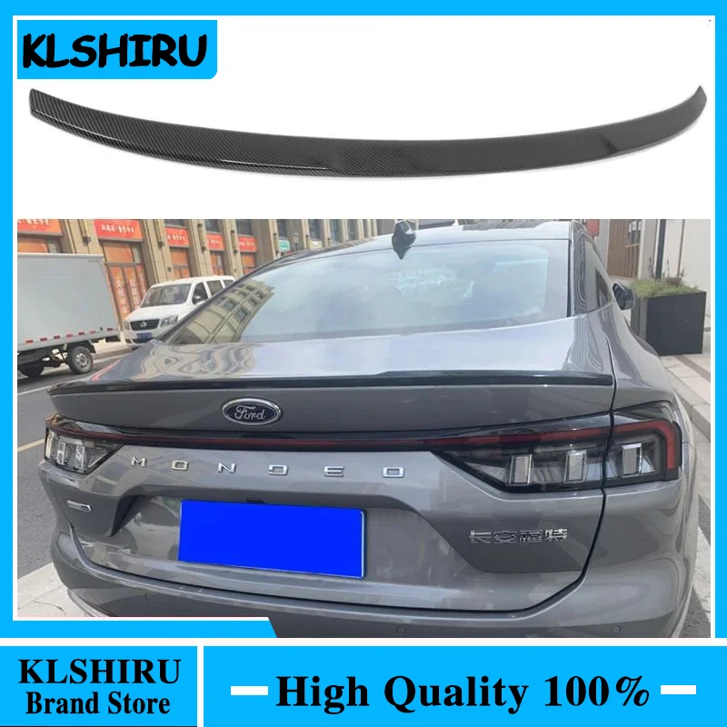 For New Ford Mondeo 2022 High Quality ABS Plastic Tail Tail Wing Car Trunk Spoiler Body Kit Parts 