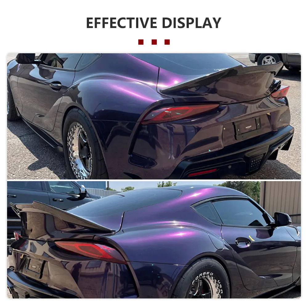 Rear Trunk Spoiler Wing for Toyota Supra A90 A91 2018-2022 Real Carbon Fiber Black Rear Tail Trunk Lip Boot Spoiler Car Parts