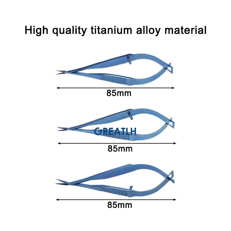 8.5cm Venus Scissors Ophthalmic Microsurgery Surgical Scissors Animal Experiment Tool Ophthalmic Instrument