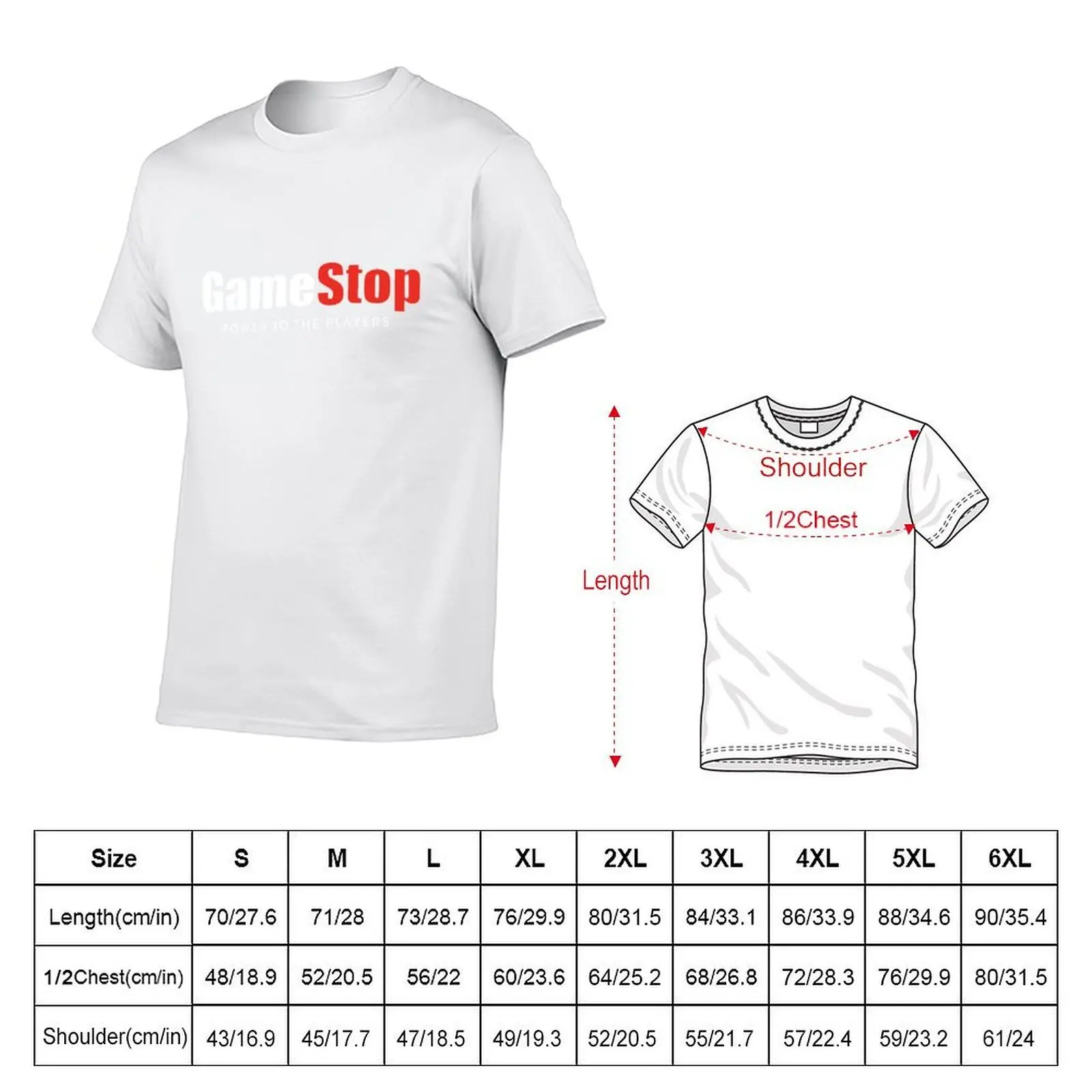 Camiseta GameStop g hombre camisetas para hombre Camiseta de algodón negro liso para hombre paquete camiseta