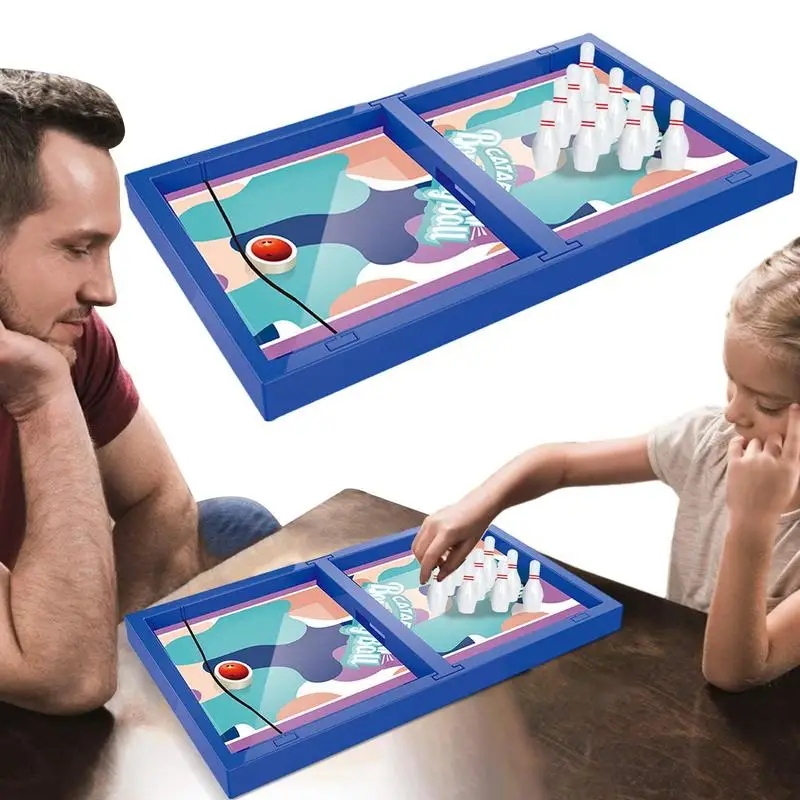 Table Top Bowling Game Set Small Bowling Game Tabletop Set Indoor Table Top Bowling Games Small Bowling Set For Kids Adults All