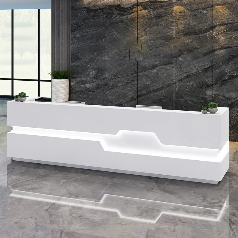 

Factory Wholesale Price High-Quality Front Desk Reception Desk Available in Multiple Sizes
