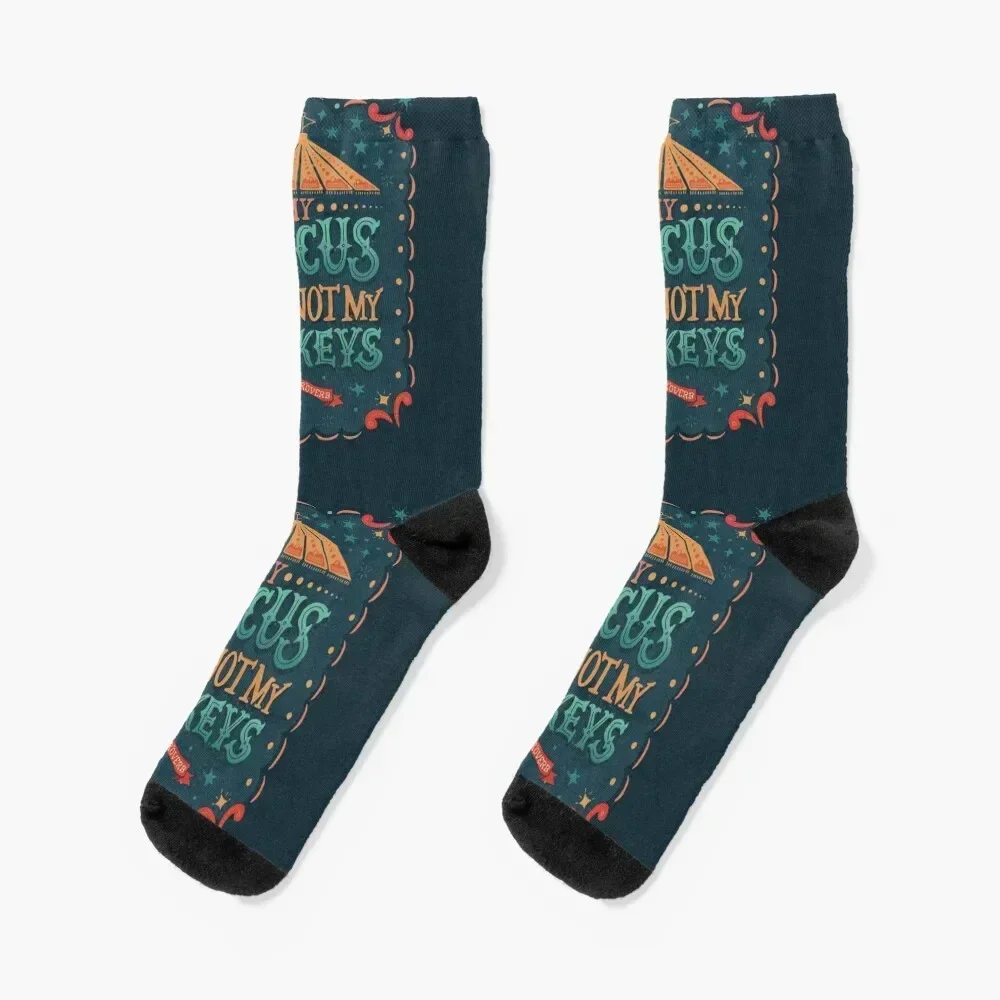 

Not My Circus Not My Monkeys Socks Christmas christmas gift hiphop Ladies Socks Men's