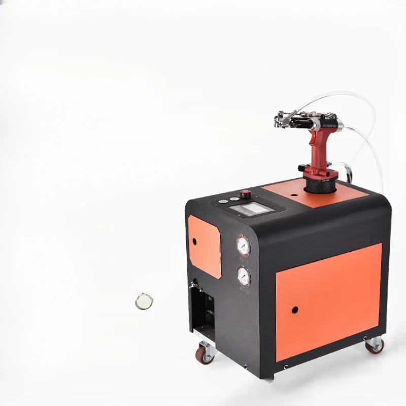 Fully automatic pneumatic riveting gun riveting machine core pulling riveting machine cap pulling riveting feeding machine