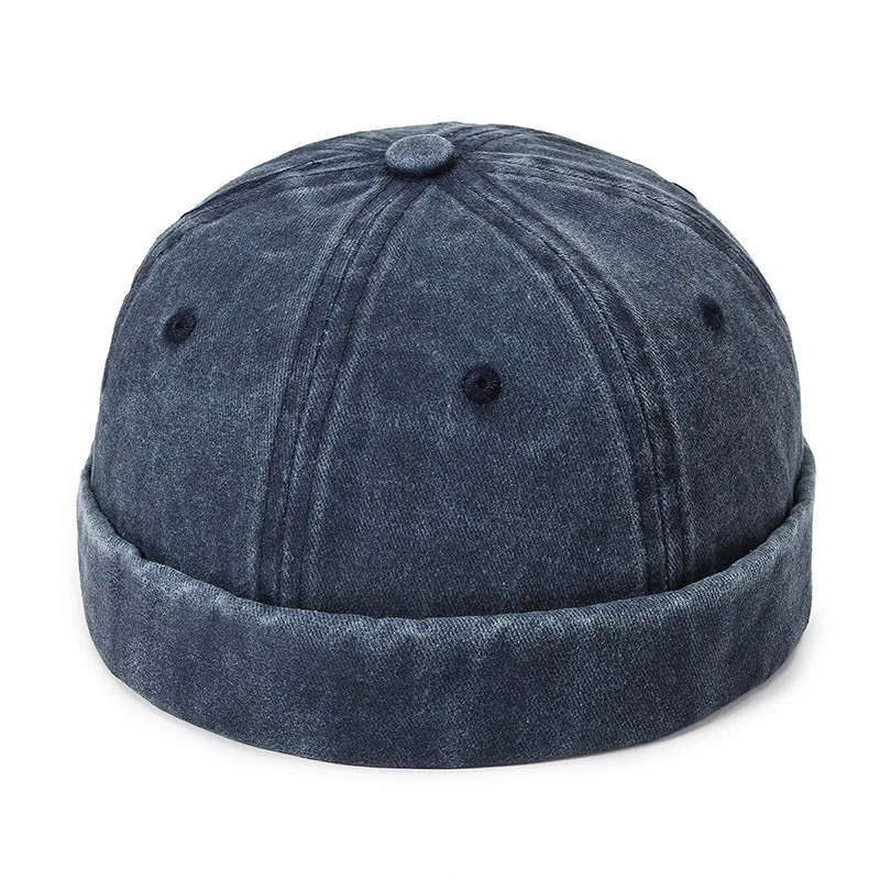 Street-Style Soft-Top Washed Hip-Hop Kappe - Unisex & Vielseitiger Farmerhut – Detail 7