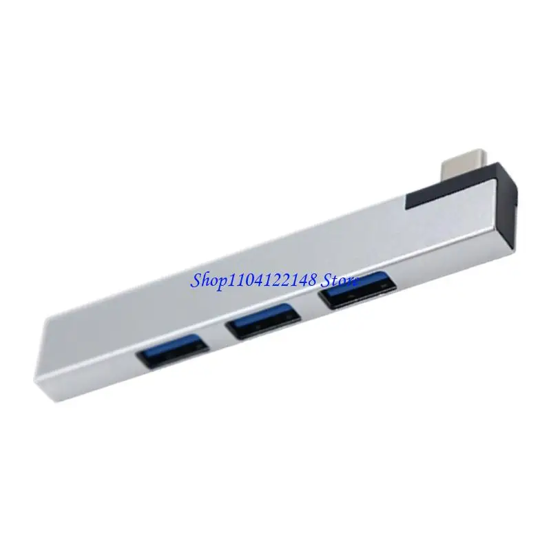 P9FA Portable 4 in 1 USB Docking Station Type C To 4 USB HUB 5Gbps Speed Expansion