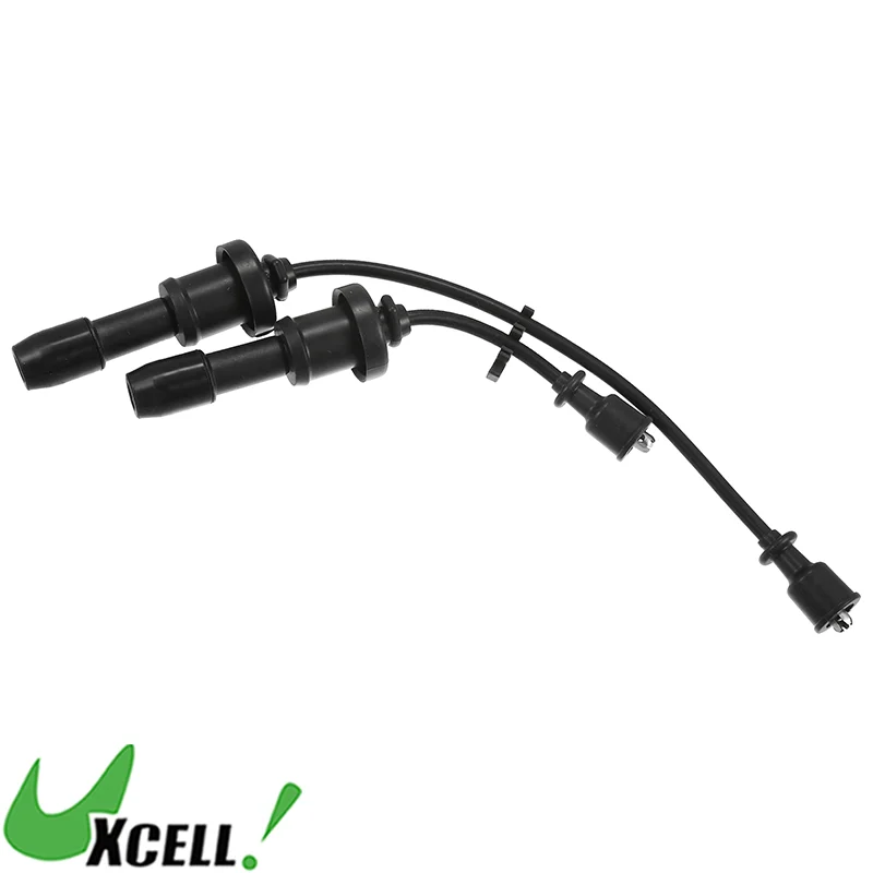 UXCELL Car Spark Plug Coil Wires Ignition Coil Harness Cable 6.6mm Fit for Kia Optima for Hyundai Santa Fe Sonata 2.4L