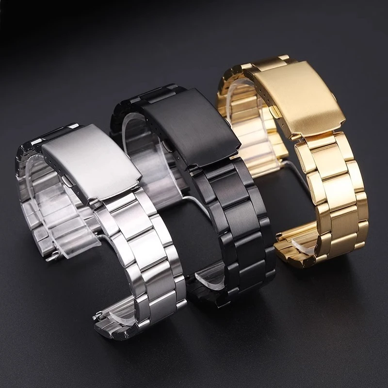 For Casio Strap AE1200 AE-1200 AE-1300AE-1500 Metal Stainless Steel Strap A158 A159 A168 F-108/W-216H Bracelet 18mm Watch Chain