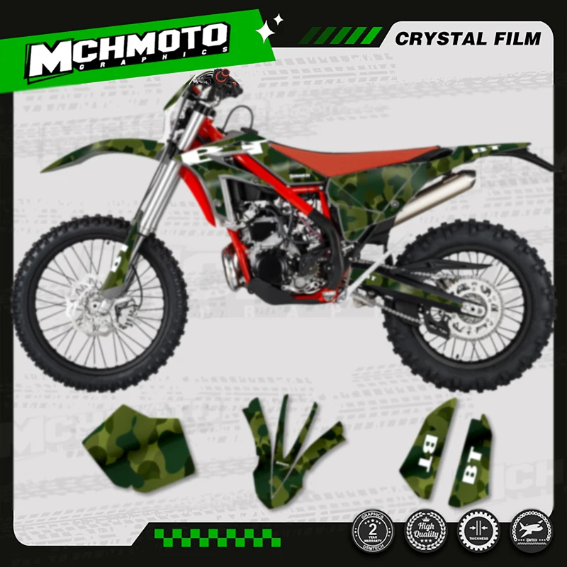 MCHMFG Motorcycle Team Motorcycle Decal Stickers For Beta Xtrainer 2015-2019 2015 2016 2017 2018 2019 250 300 350 -002