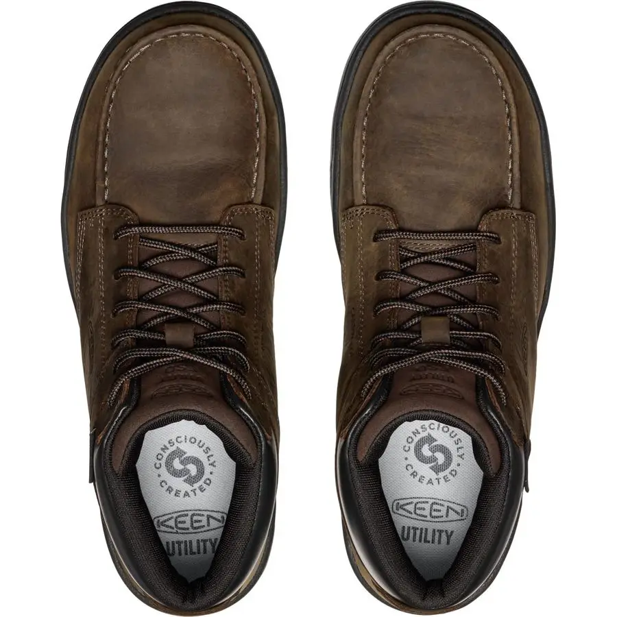 فائدة الرجال جيبسون Esd منتصف الارتفاع مركب اصبع القدم الرياضية الجر جلد دائم