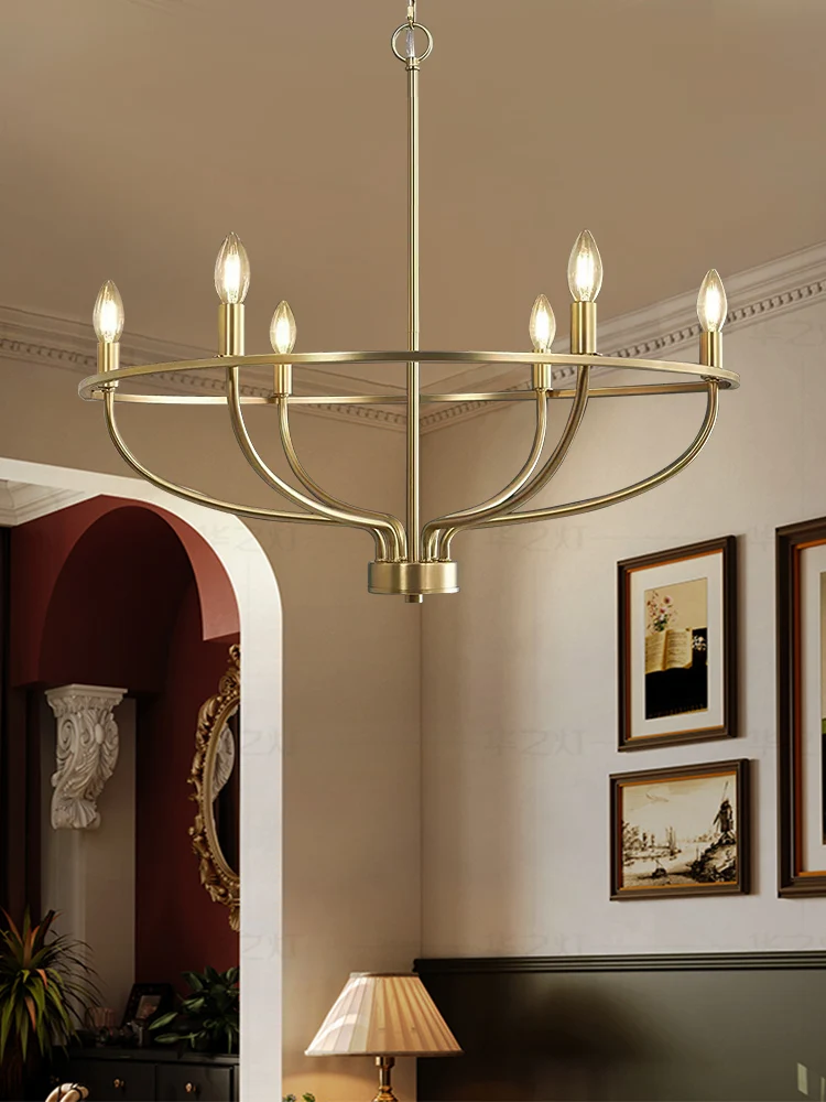 الحديثة الحد الأدنى الحديد حلقة الثريا لغرفة المعيشة غرفة الطعام المحيطة الإضاءة مصباح ضوء السقف Led مصباح #2