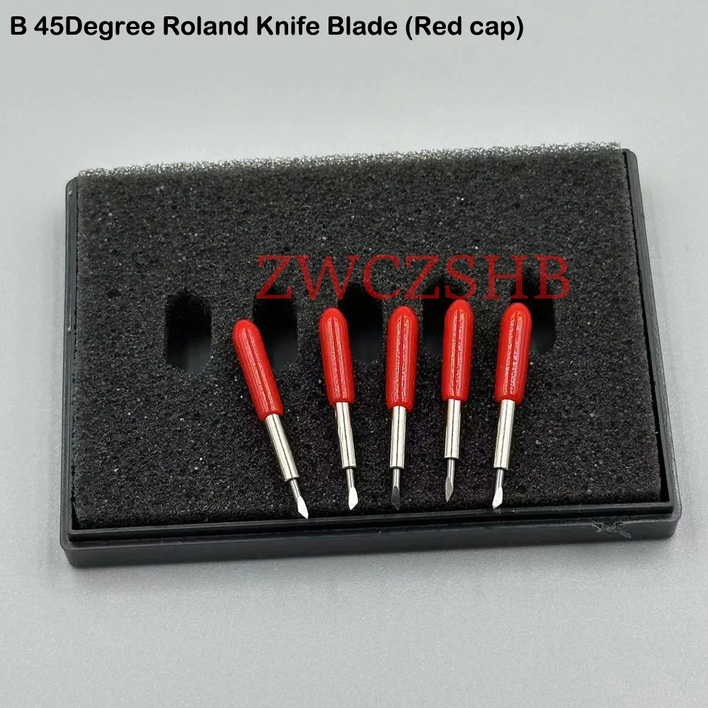 10PCS Roland Schneiden Plotter Messer Klinge 30/45/60 Grad Hartmetall Klinge Für Roland XC540 SP540 VP300 VP540 VS420 BN20 – Detail 15
