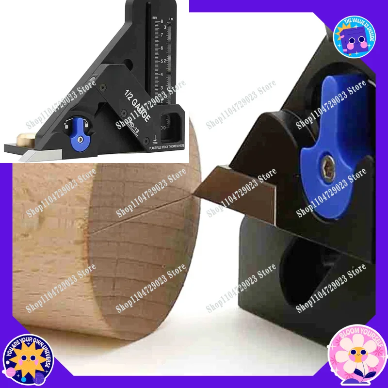 

2026 hot-selling woodworking center scriber table sawing tenon automatic search 1/2 mark auxiliary sawing tool
