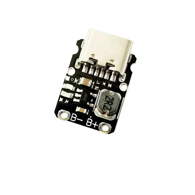 Type-c5V integrated charging and discharging module for 3.7V 4.2V 18650 lithium battery, charging boost power supply board prote