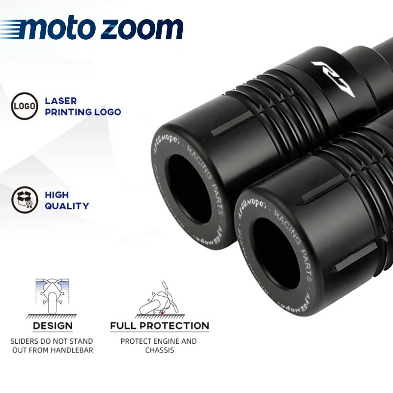 Motorcycle Falling Protection For Yamaha YZF-R7 2021-2025 Body Anti-drop Rubber Protector Anti-drop Ball Floor Protection