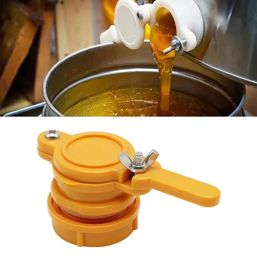 1 Pc Hight Quality Food Grade Nylon Honey Tap Honey Gate Nylon Honey Valve for Beekeeping Honey Extractor Honey Pail