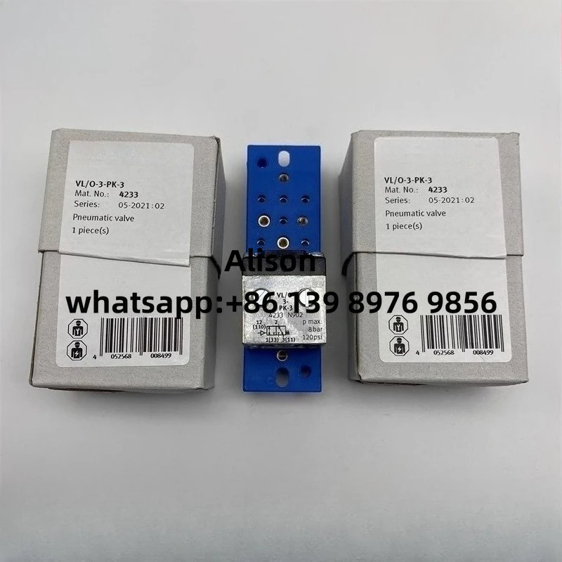 

Original pressure reducing valve and pneumatic control valve VL/O-3-PK-3 4233 JD-5-PK-3 4901 J-3-PK-3 10772