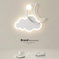 Modern Clouds LED Wall Lamp for Bedside Bedroom Living Room Aisle Stairs Creative Wall Sconce Home Decor Lighting Fixture Luster