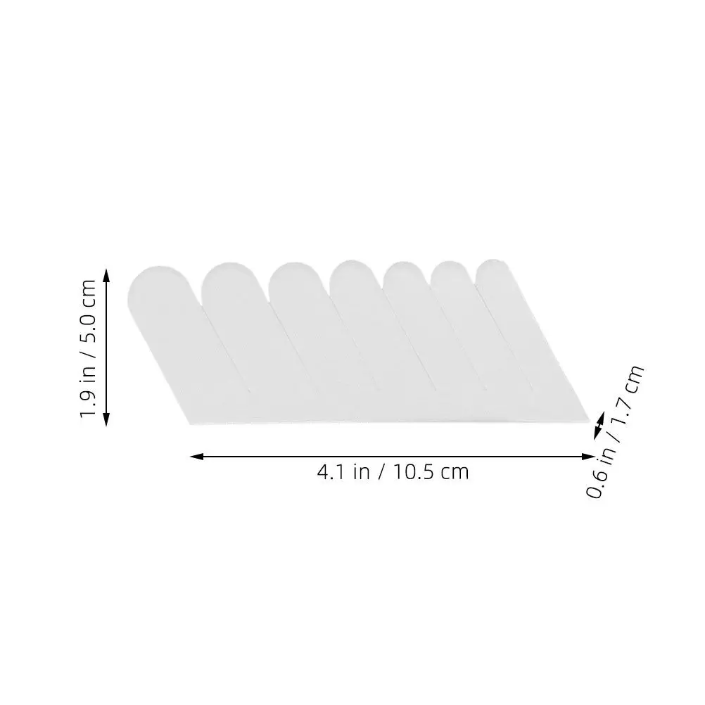 6Sheets Silk Nail Art Patch White Reinforce Wrap for Damaged Nails Natural Nail Strengthening Repair Tool Manicure Silk Wrap