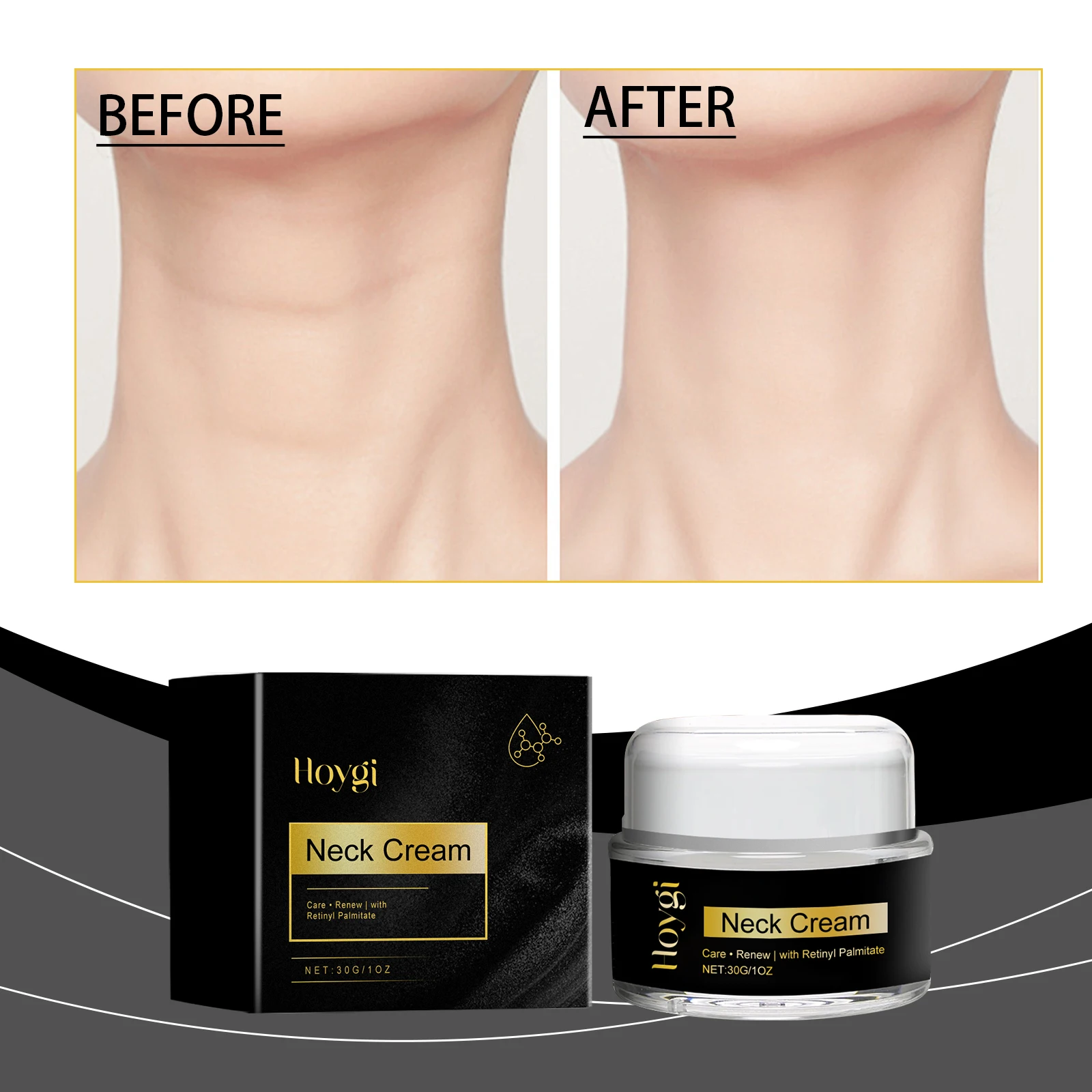 كريم بيوتي للرقبة، الخطوط الدقيقة، العناية بالرقبة، مرطب ومرطب، كريم مرطب وشد لطيف