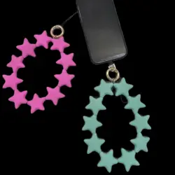 10pcs Big Silicone Strap phone strap