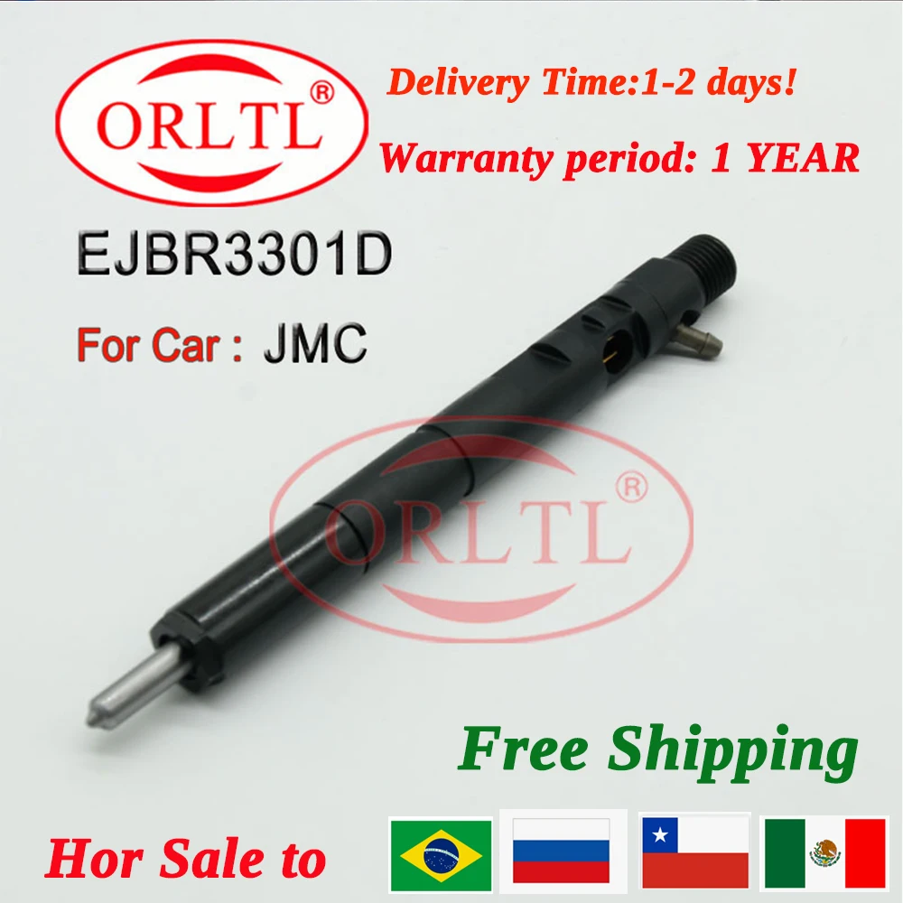 

Free shipping items Nozzle EJBR 033 01D Injector Diesel EJBR03301D Common Rail Injection EJBR0 3301D for JMC Transit 2.8L Engine