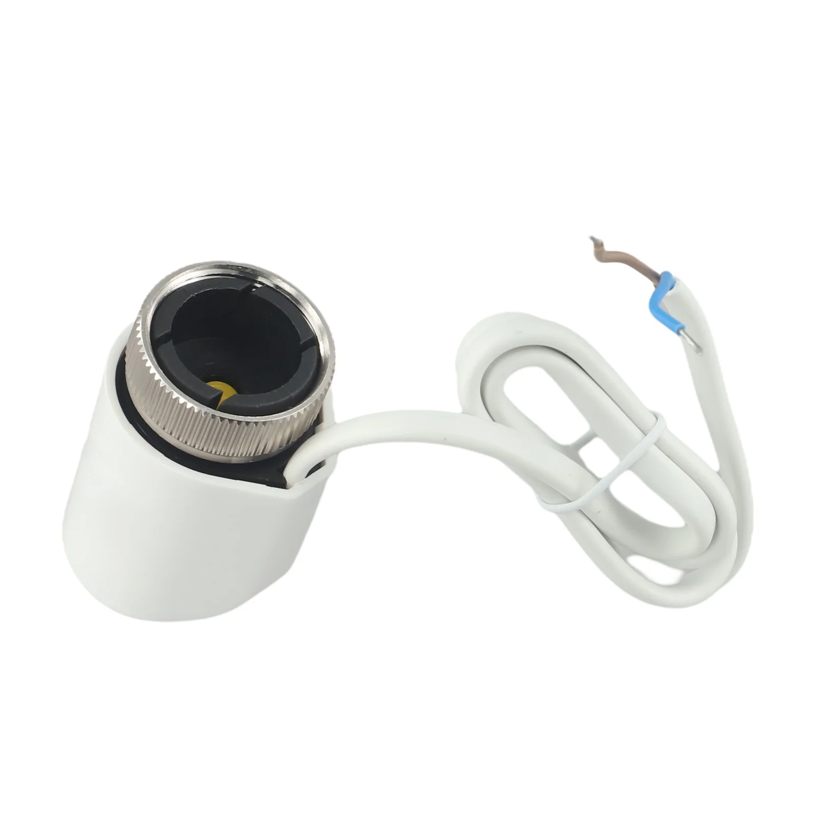 Electric Thermal Actuator AC230V M30x1.5mm For Floor Heating Radiator Valve Temperature Regulation White Normally Open