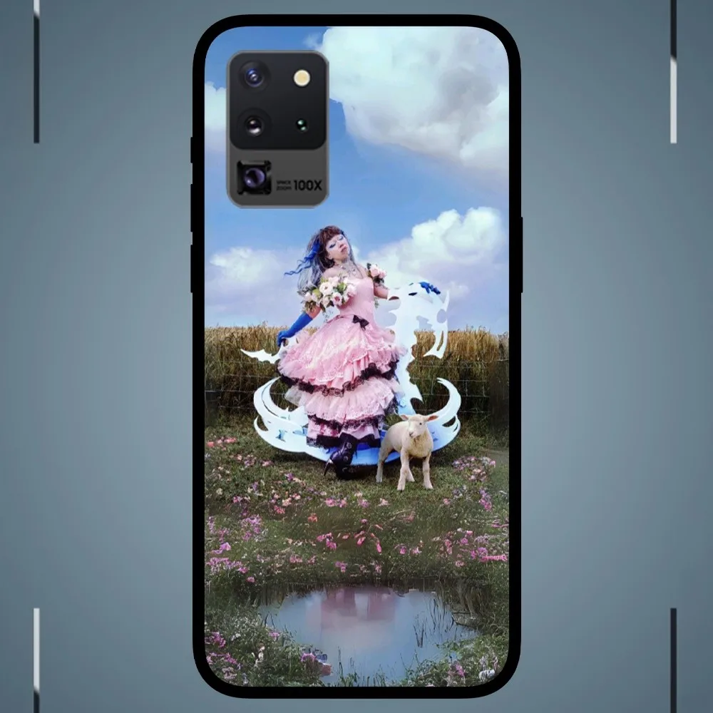 Singer J-Jazmin B-Bean Phone Case For Samsung Galaxy S24 S23 S22 S21 S20 FE Note 9 10 Plus Ultra Lite 5G Black Phone Case