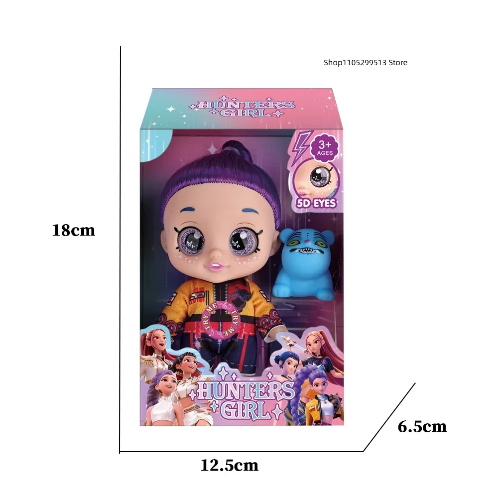 Anime-Mädchen Lumi Mila Zoi Hexenjäger-Puppen Actionfiguren Vinyl-Spielzeug-Set 7 Zoll Beweglich mit Musik Geschenk für Fans zum Geburtstag – Detail 16