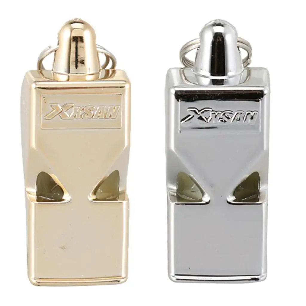 Metall-Notfall-Sportpfeifen, Überleben, Wandern, Jagd, Bootfahren, Ausrüstung, Lanyard