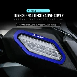 Motorcyle Front Turn Signal Light Protection Shield Guard Decorative Cover For YAMAHA XMAX300 XMAX250 XMAX125 X-MAX 2023-