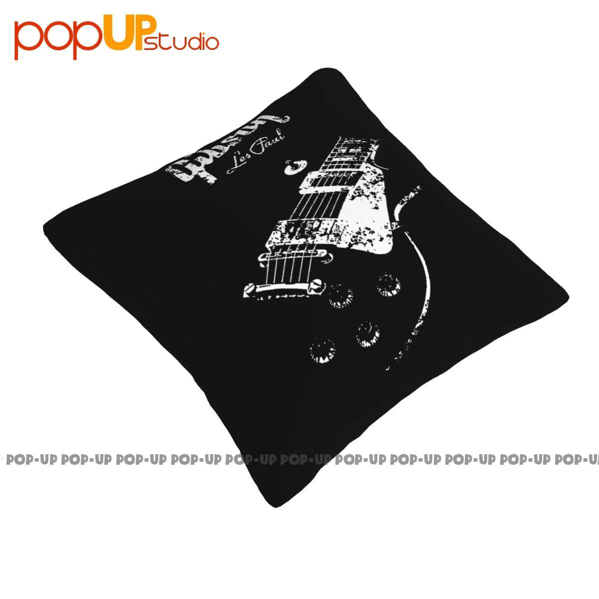 Thick Gibson Les Paul Body Guitar Rock Blues Metal Jazz Music Dmn Pillowcase Throw Pillow Cover Anti-Mite