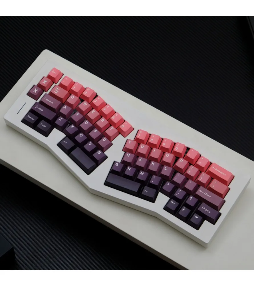Keycap Sublimation mechanical keyboard cap wooting bean paste keycap PBT original height