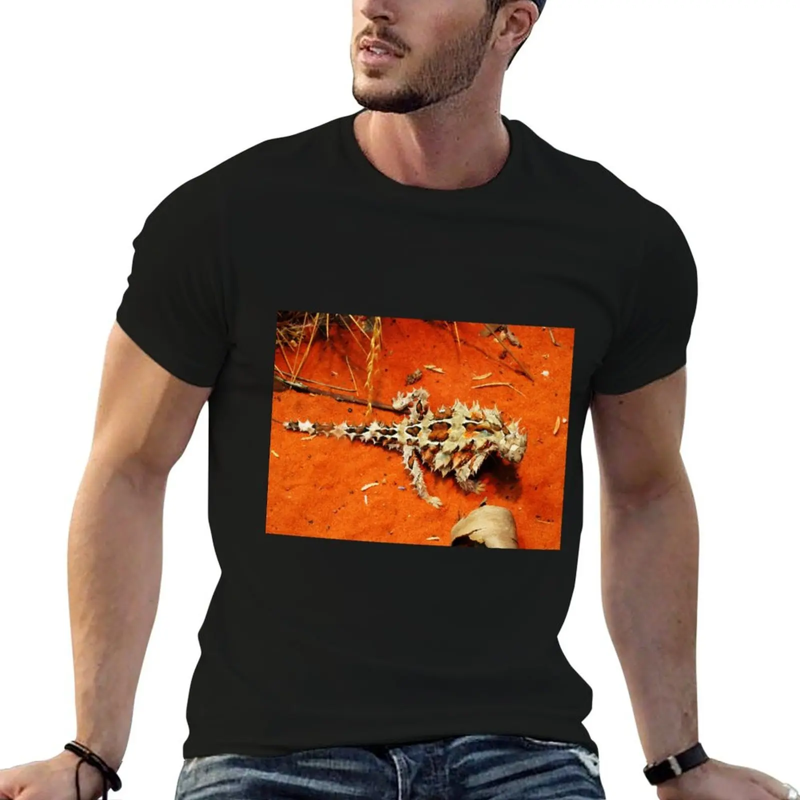 

Moloch Horridus - Thorny Devil T-Shirt anime t shirts oversize printed t shirts for man T-Shirt