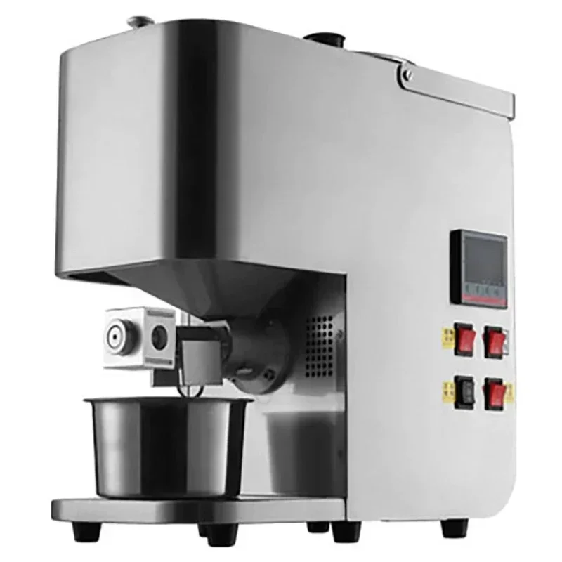 

Household Oil Press Baking Frying Fully Automatic Cold Pressing Hot Pressing Temperature Adjustment Technology Stainless Steel