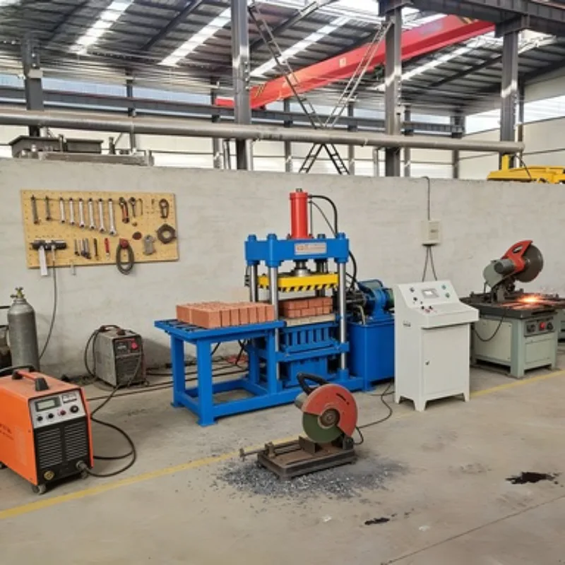 Efficient Automatic Block & Brick Making Machine for Construction Work Low Price Brick Molding Machine in Dubai