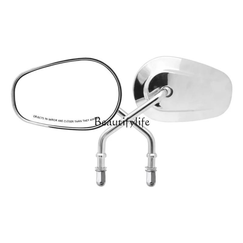 Motorcycle rearview mirror, all-aluminum 883 reversing retro rearview mirror