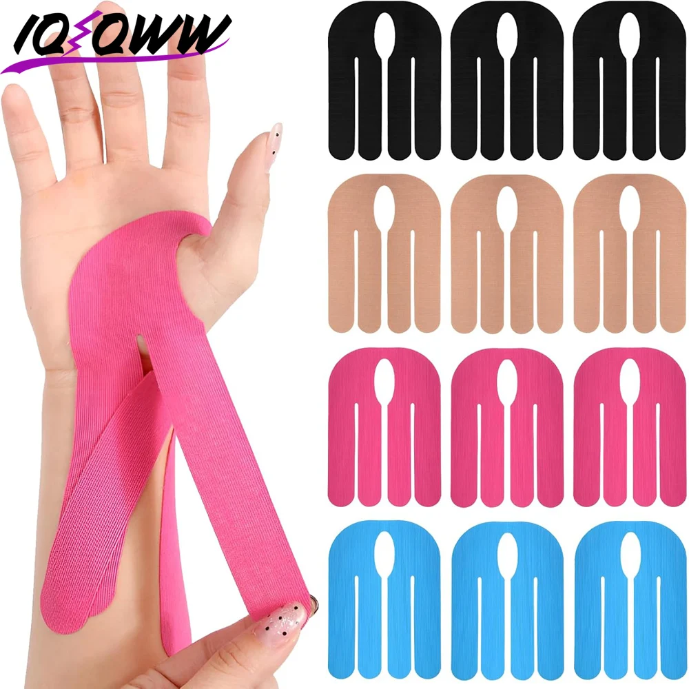 

5PCS/10PCS/15PCS/20PCS Precut Kinesiology Tape for Wrists, Wrist Support & Stability, Wrist Pain Relief Athletic Tape