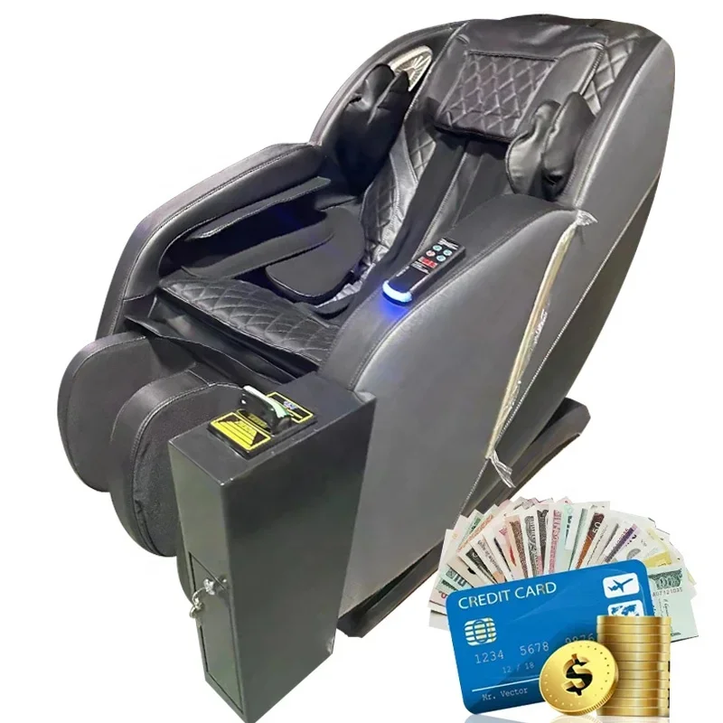 Commercial Bill Operated Credit Card Operated Vending System For Massage Chair Pay Per Use Qr Code