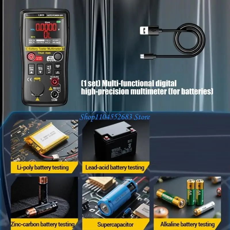 Auto Detect Digital Multimeter For potential Resistance And stability In Electrical Repair Work